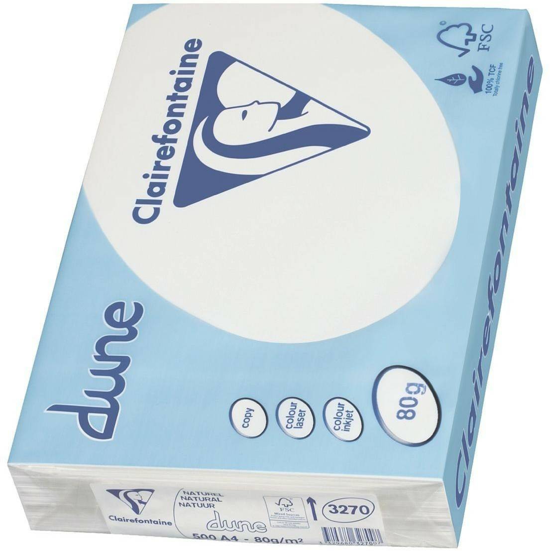 Druckerpapiere Medimax Clairefontaine Dune (3270C)