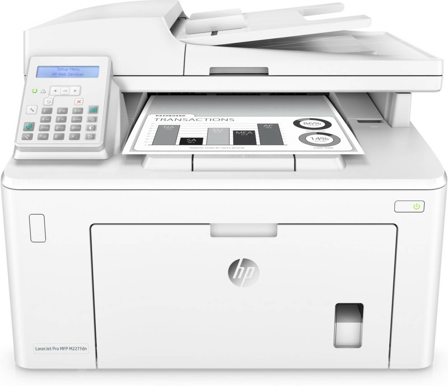 Multifunktionsdrucker Medimax HP LaserJet Pro MFP M227fdn (G3Q79A)