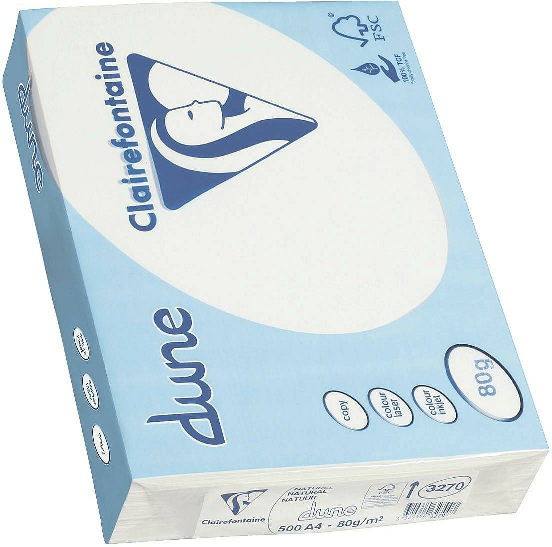 Druckerpapiere Medimax Clairefontaine Dune (3270C)