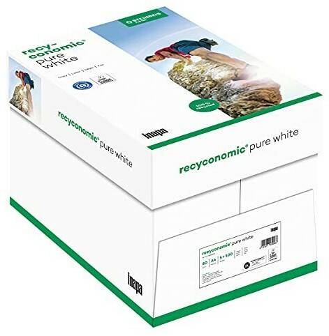 Medimax Papyrus Recyconomic PureWhite A4 80g weiß Box Druckerpapiere