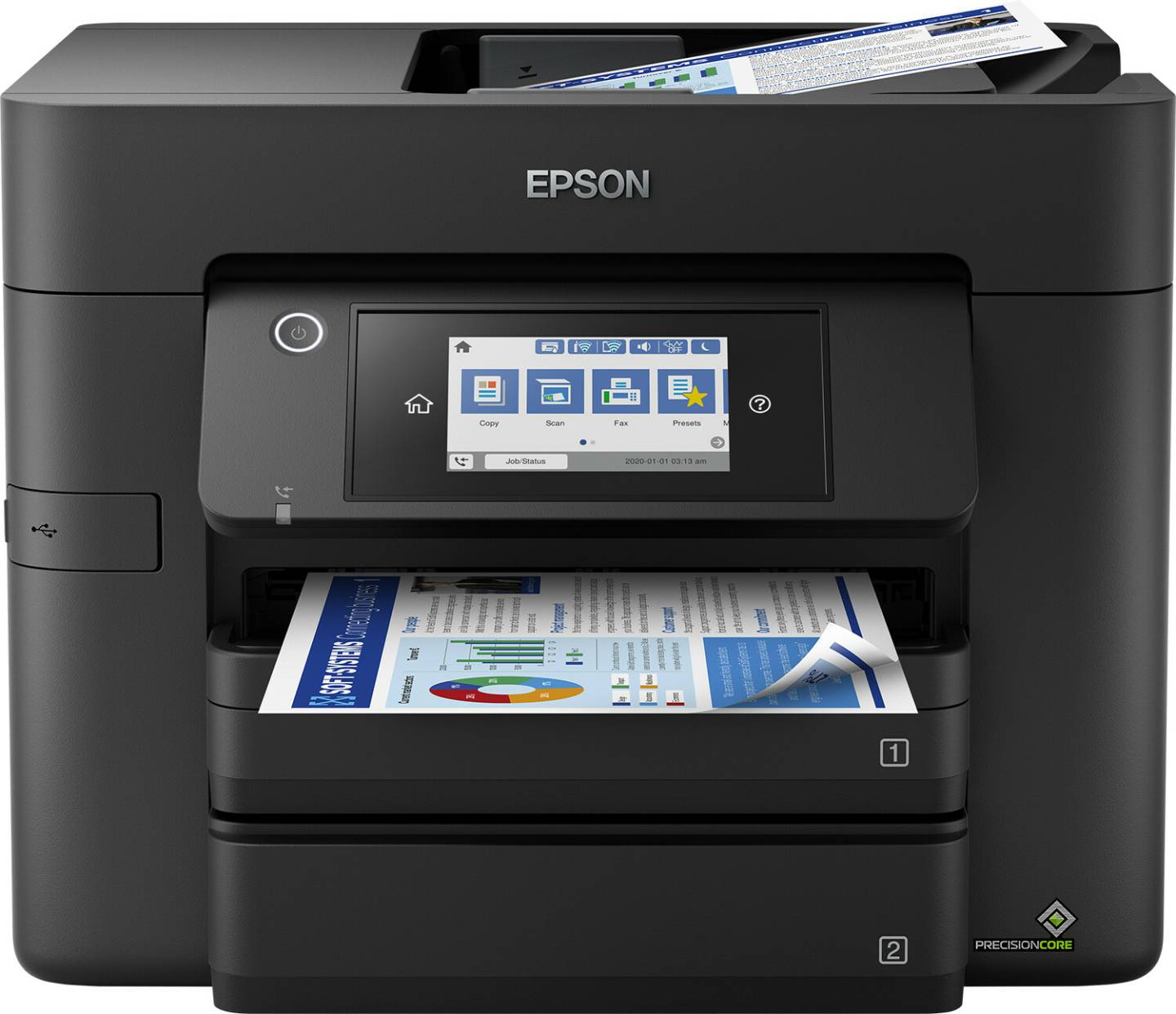 Medimax Epson WorkForce WF‑4830DTWF Multifunktionsdrucker