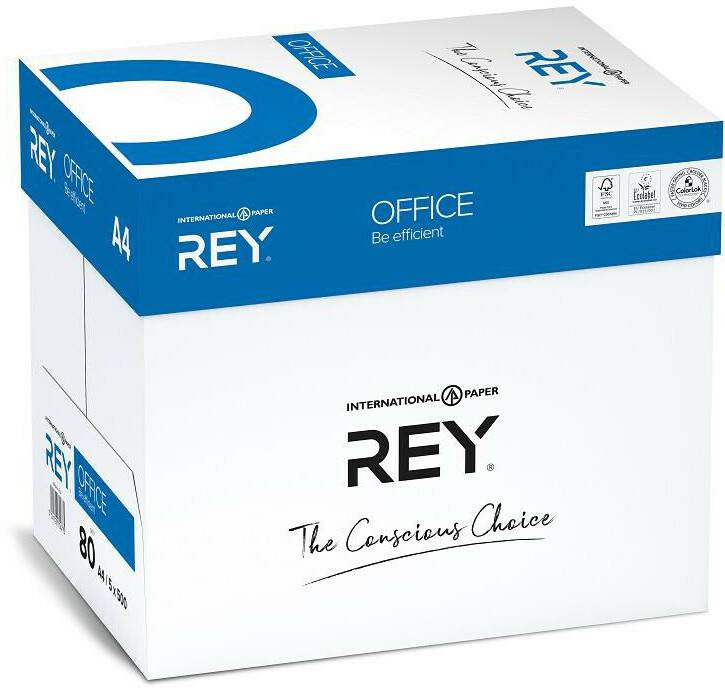 Druckerpapiere Medimax International Paper REY Office A4 80g 2500 Blatt