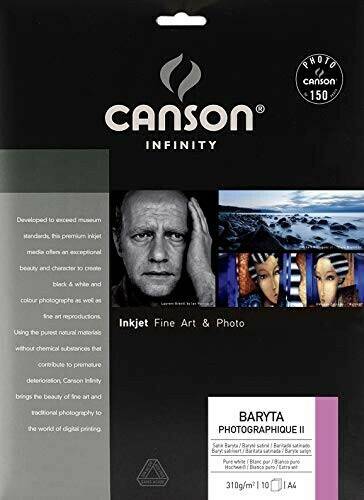 Druckerpapiere Medimax Canson Baryta Photographique II A4 310g 10 Blatt (C400110547)