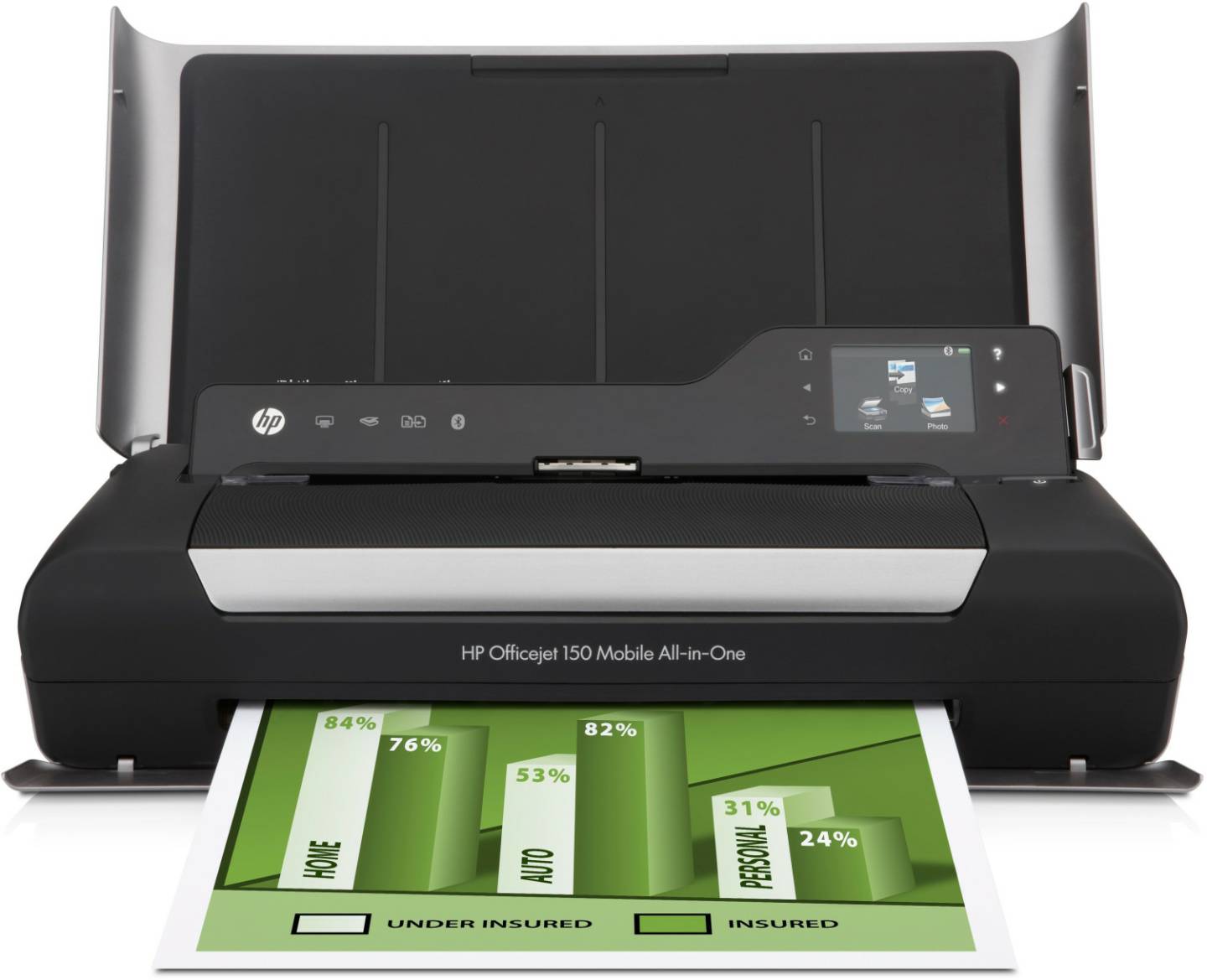 Medimax HP Officejet 150 Mobile (CN550A) Multifunktionsdrucker