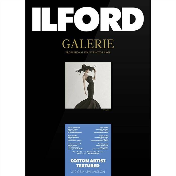 Medimax Ilford GALERIE FineArt Album Papiereinlage Cotton Artist 33 x 48,3cm / 330x518mm / 25 Blatt Druckerpapiere