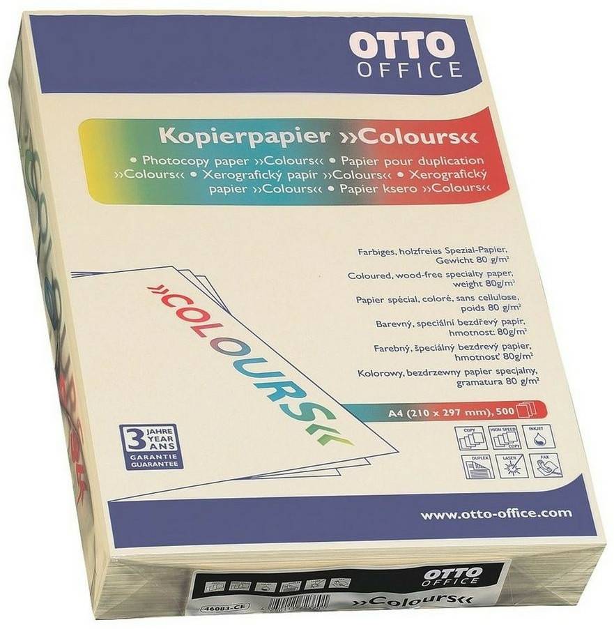 Medimax Otto Office Colours creme (3020SC) Druckerpapiere